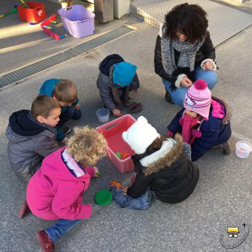 Le père Noël est passé à l’école